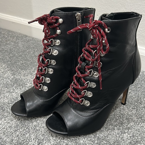 Charles David open toe booties, size 7 - Picture 2 of 4